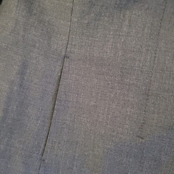 J. Crew Size 10 Military Wool Short Blazer Jacket Charcoal Made in Hungary - Picture 8 of 11